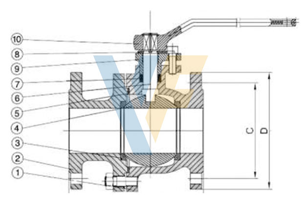 JIS 10K Ball Valve