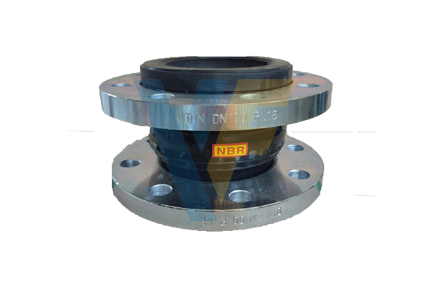 Single Sphere Rubber expansion joints ss304 flange PN16