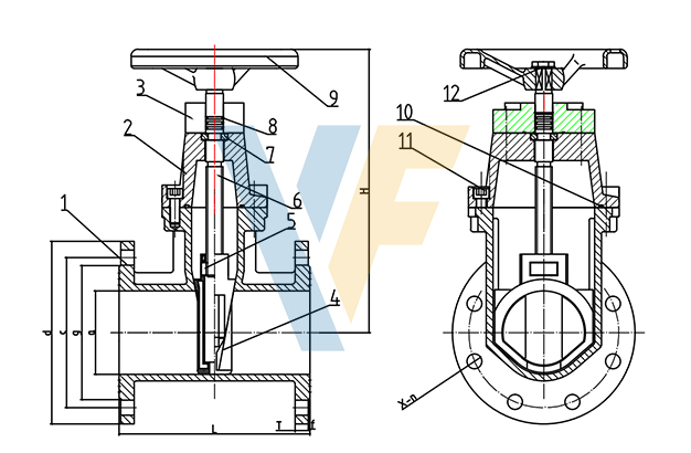 AWWA C515/C509 250PSI Gate Valve