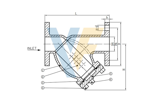 ANSI Y-Strainer