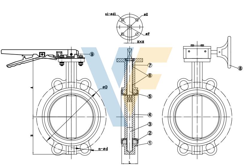 Wafer Butterfly Valve Stainless Steel