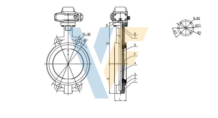 Electric Butterfly Valve